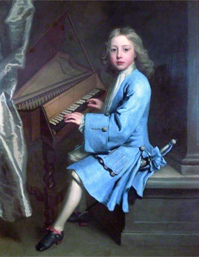 Garton Orme at the Spinet